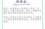 企业可以连带责任担保人 