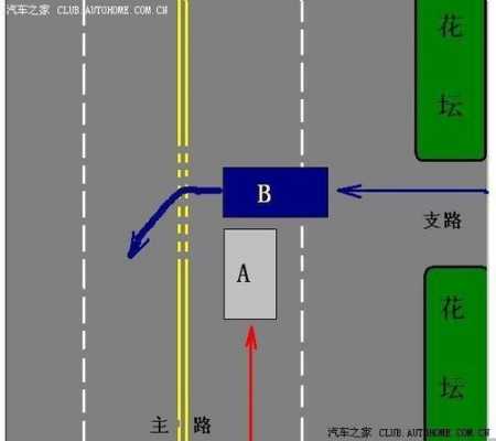 丁字路口两个左转弯责任 